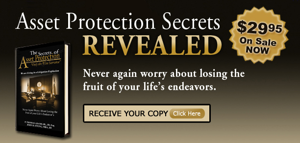 Get the "Secrets of AssetProtection" Book